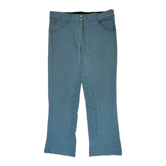 Piper Pants - Piper by Smartpak Mid-Rise Bootcut Breeches in Ocean, Women’s 36L Equestrian